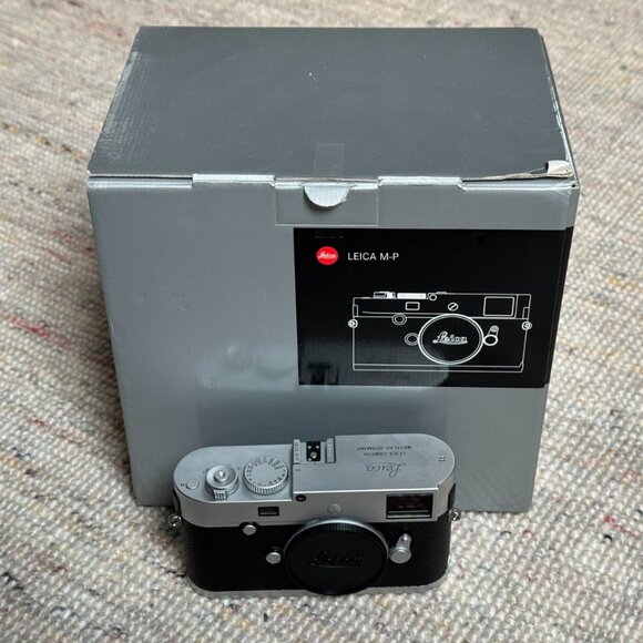 EX Silver Leica M-P (Typ 240) Rangefinder Camera (Silver) W EXTRAS (inc EVF-2) - Picture 5 of 12